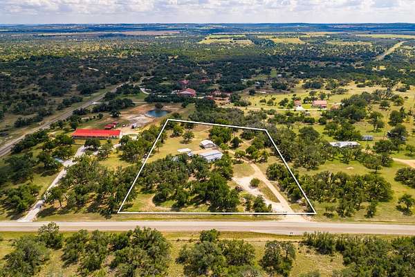 5 Acres of Land with Home for Sale in Willow City, Texas