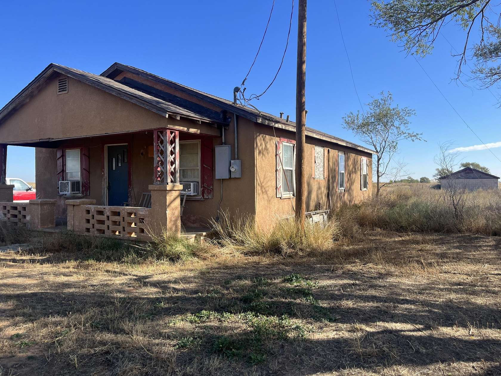 10 Acres of Recreational Land with Home for Sale in Littlefield, Texas