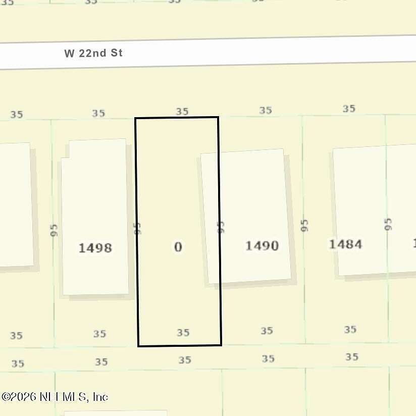 0.08 Acres of Land for Sale in Jacksonville, Florida