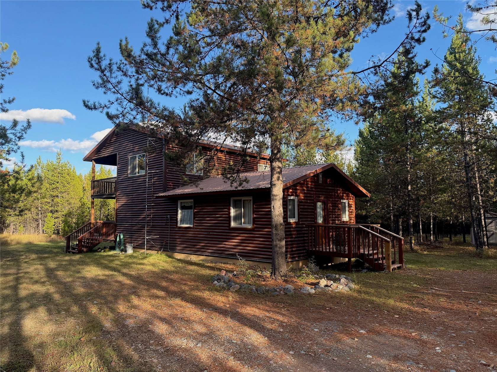 4.4 Acres of Land with Home for Sale in Polebridge, Montana