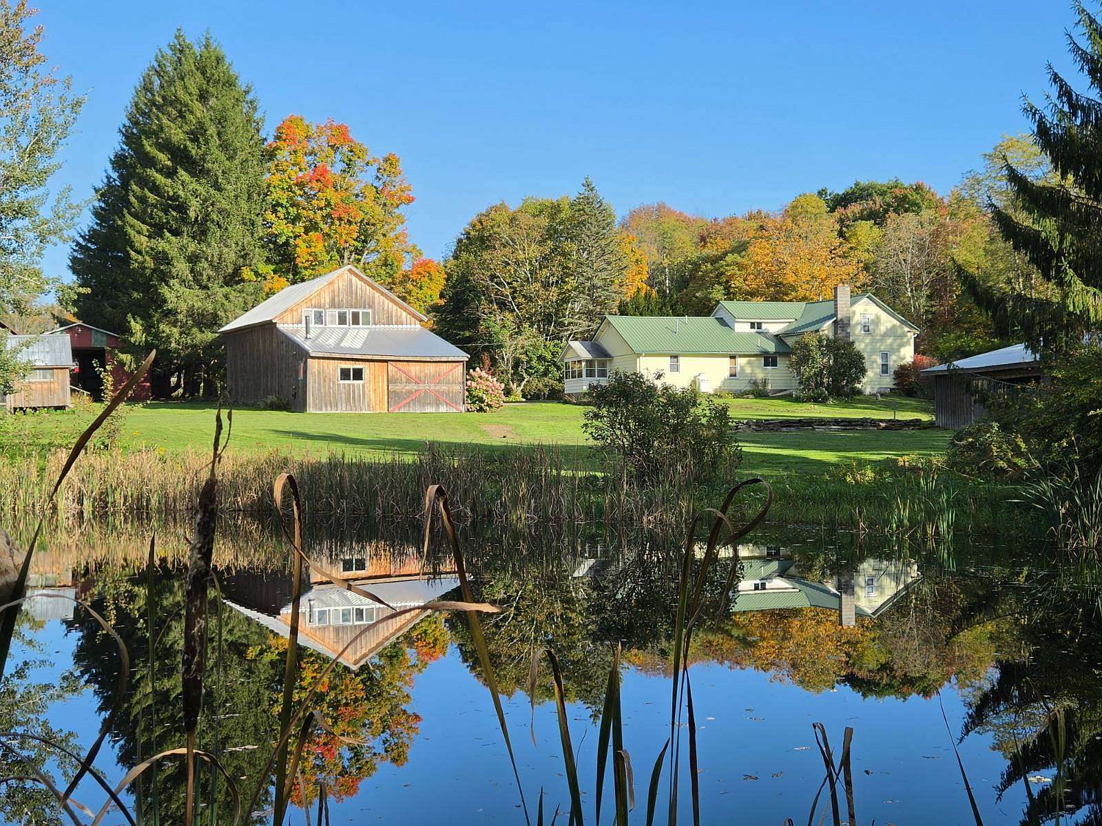 127 Acres of Land with Home for Sale in Greene, New York