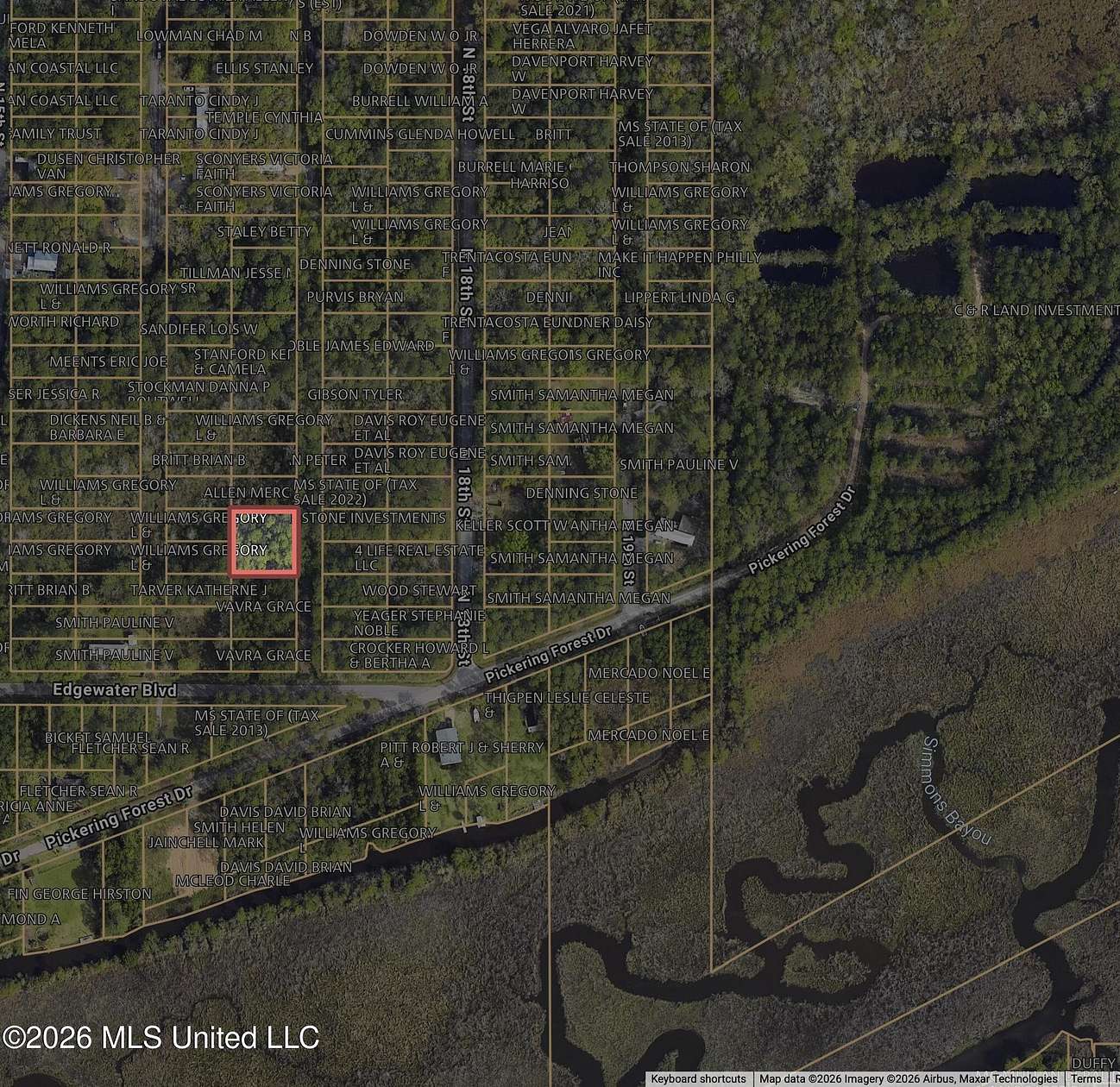 0.22 Acres of Residential Land for Sale in Ocean Springs, Mississippi