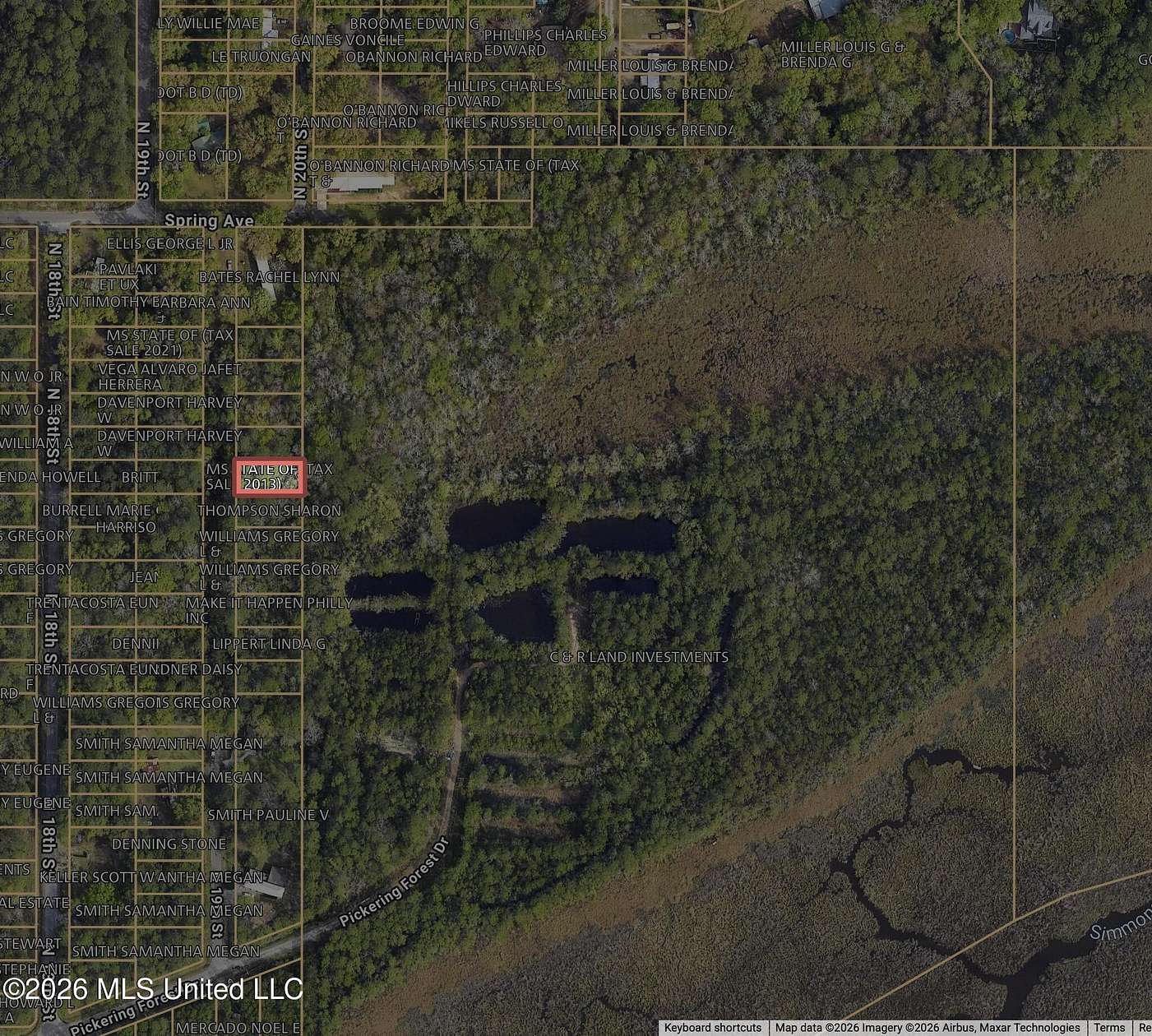 0.11 Acres of Residential Land for Sale in Ocean Springs, Mississippi