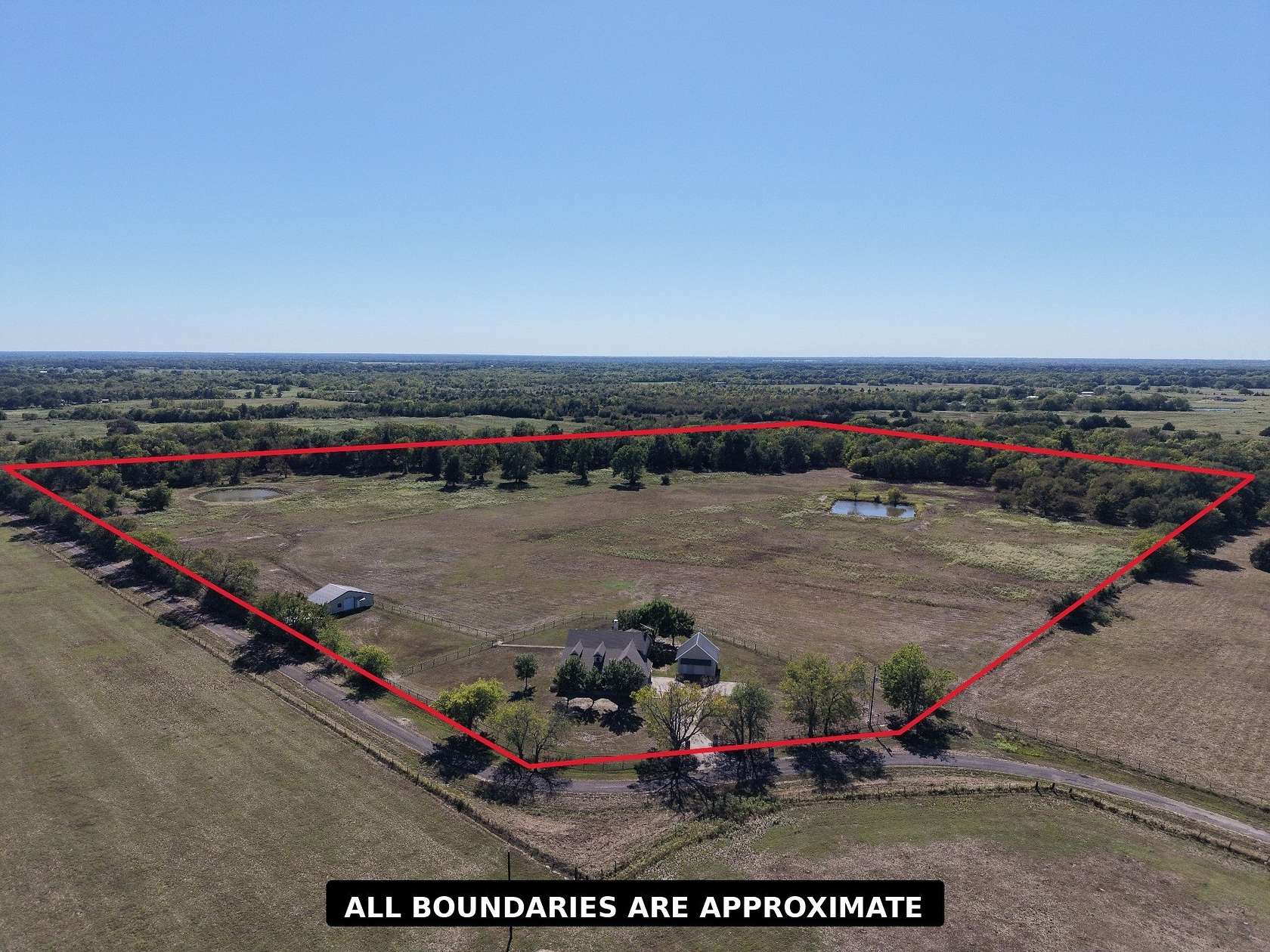 46.2 Acres of Land with Home for Sale in Cumby, Texas