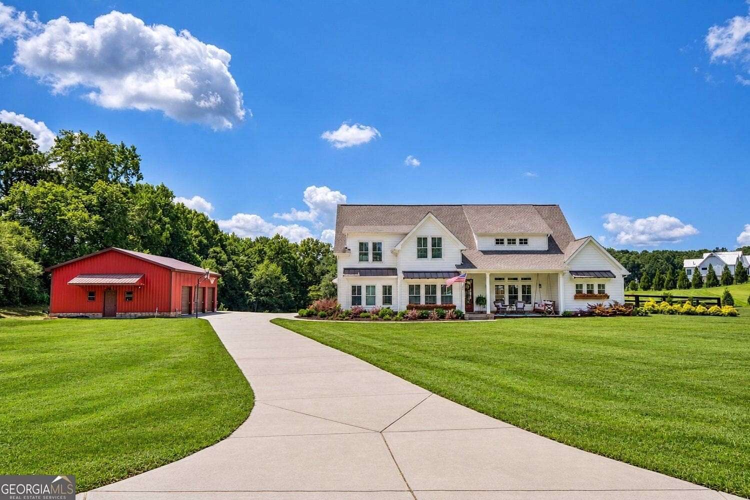 3.68 Acres of Land with Home for Sale in Cumming, Georgia