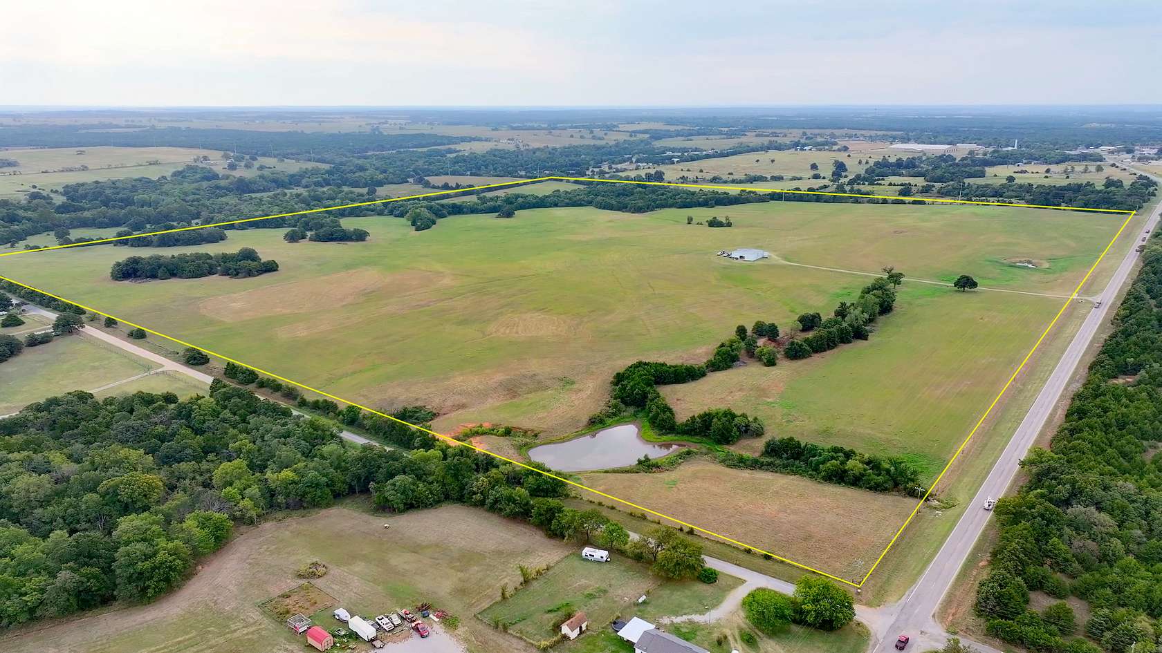 160 Acres of Land for Sale in Agra, Oklahoma