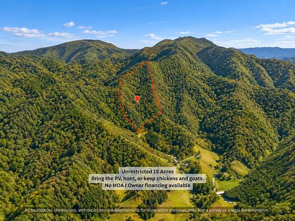 15 Acres of Land for Sale in Bakersville, North Carolina