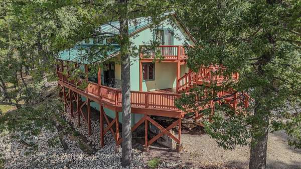 2.16 Acres of Land with Home for Sale in Cloudcroft, New Mexico