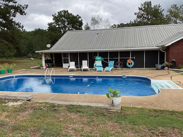 4.67 Acres of Land with Home for Sale in Luverne, Alabama