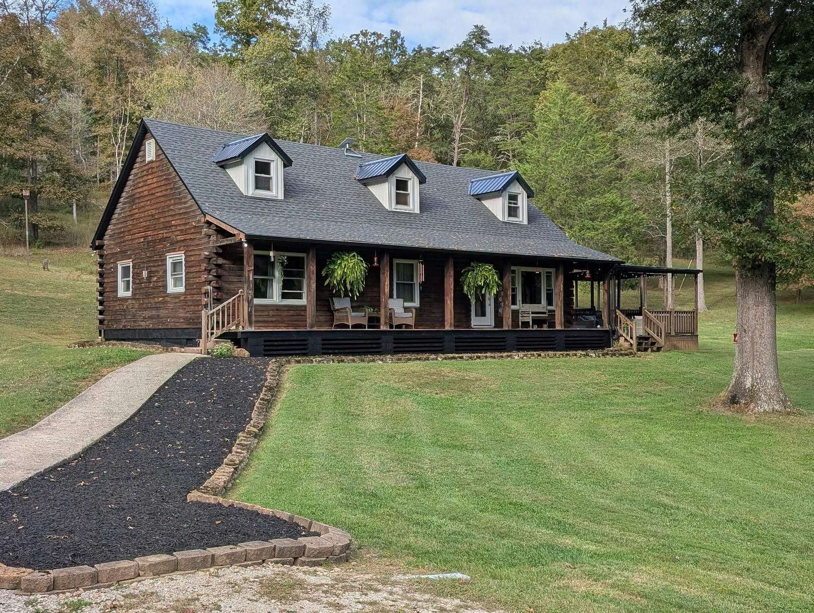 11.5 Acres of Recreational Land with Home for Sale in Lavalette, West Virginia