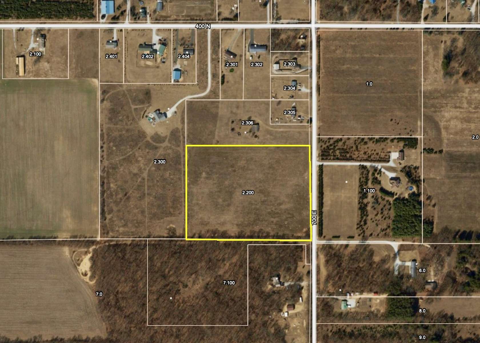 10.5 Acres of Recreational Land for Sale in Hamlet, Indiana