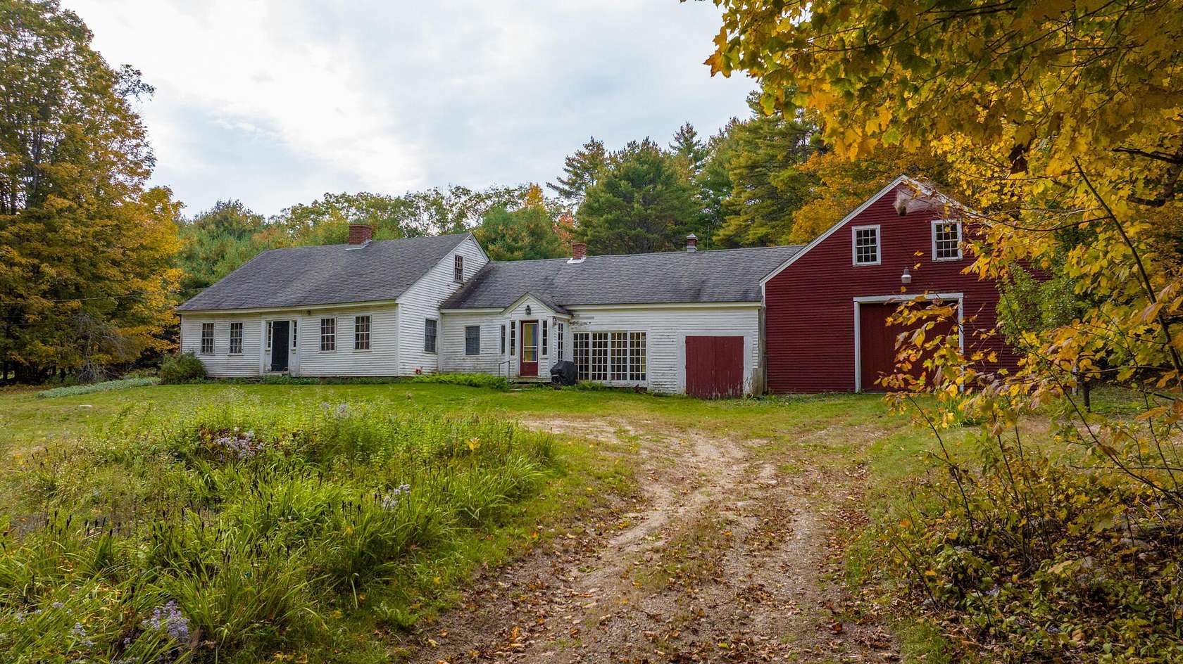 12 Acres of Land with Home for Sale in Harrison, Maine