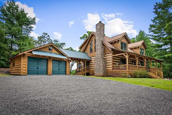 2 Acres of Land with Home for Sale in Blue Ridge, Georgia