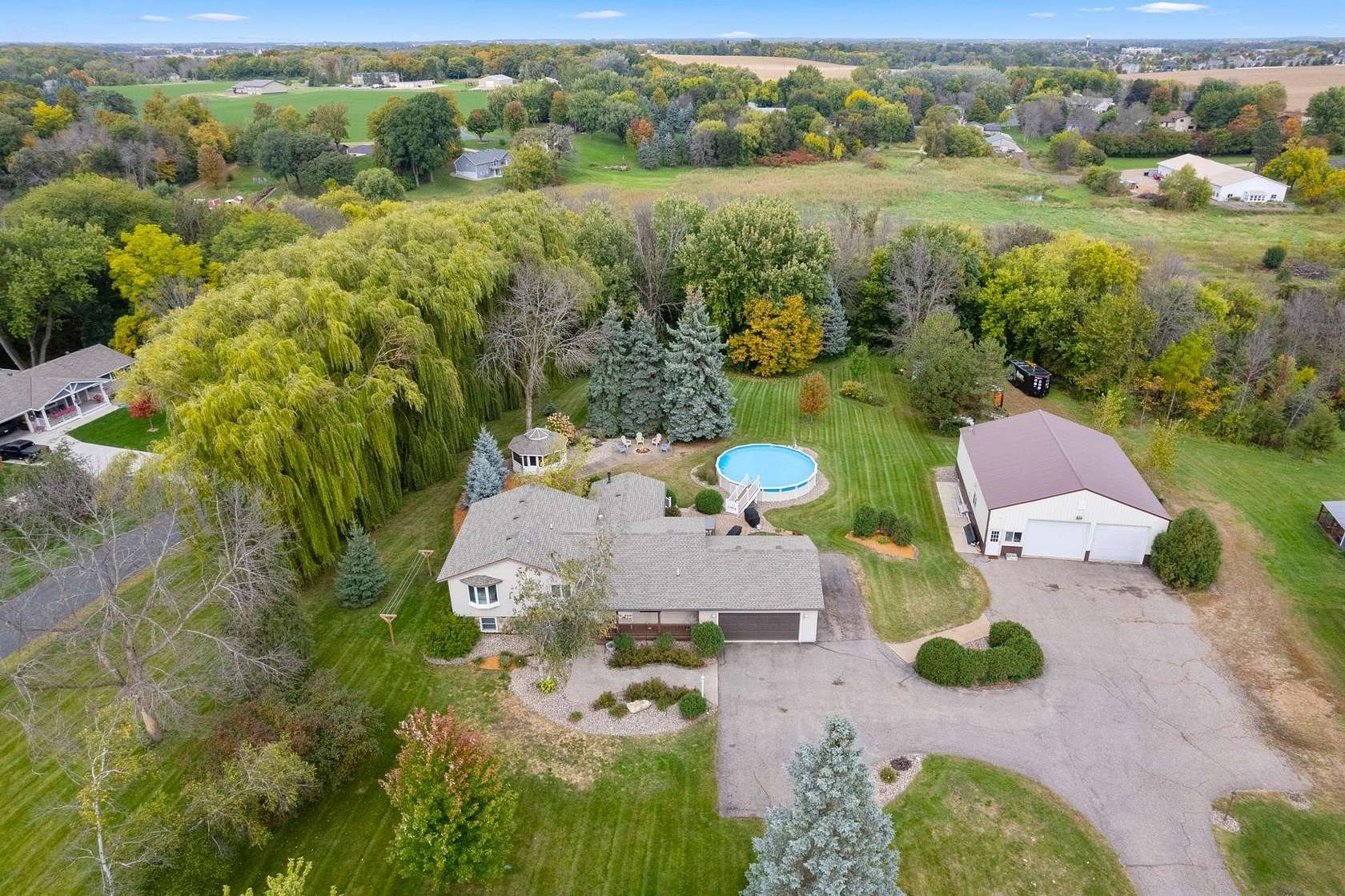 2.66 Acres of Land with Home for Sale in New Prague, Minnesota