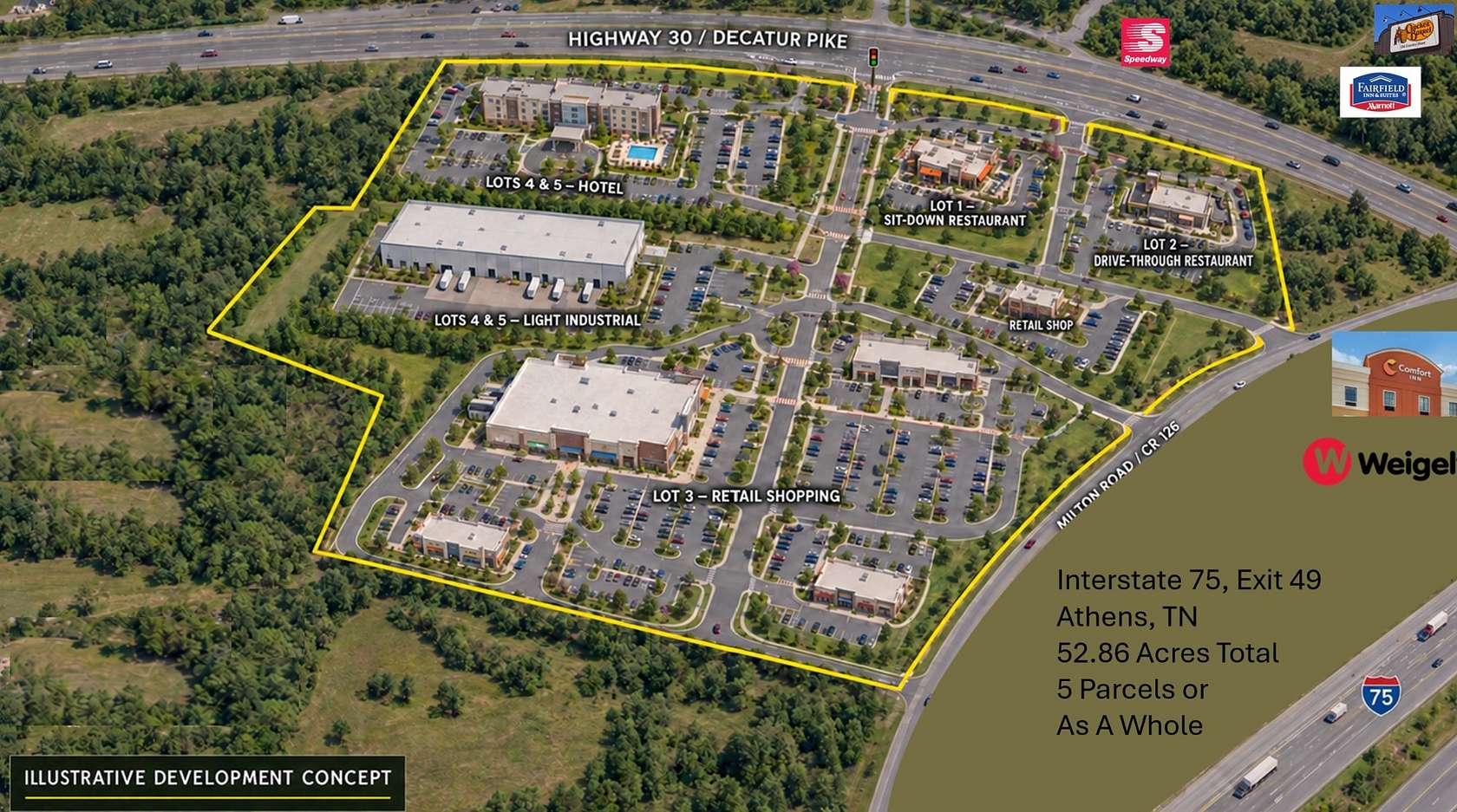 10 Acres of Land for Sale in Athens, Tennessee