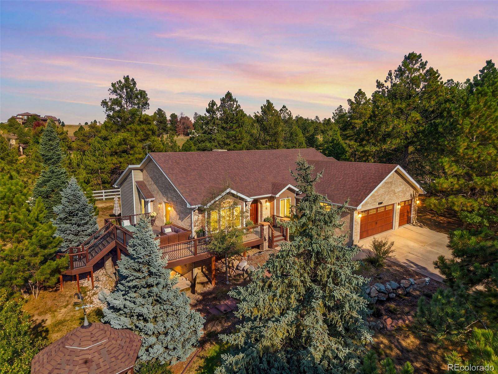 5 Acres of Land with Home for Sale in Parker, Colorado