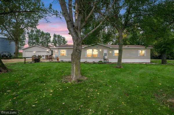 10 Acres of Land with Home for Sale in Mapleton, Minnesota