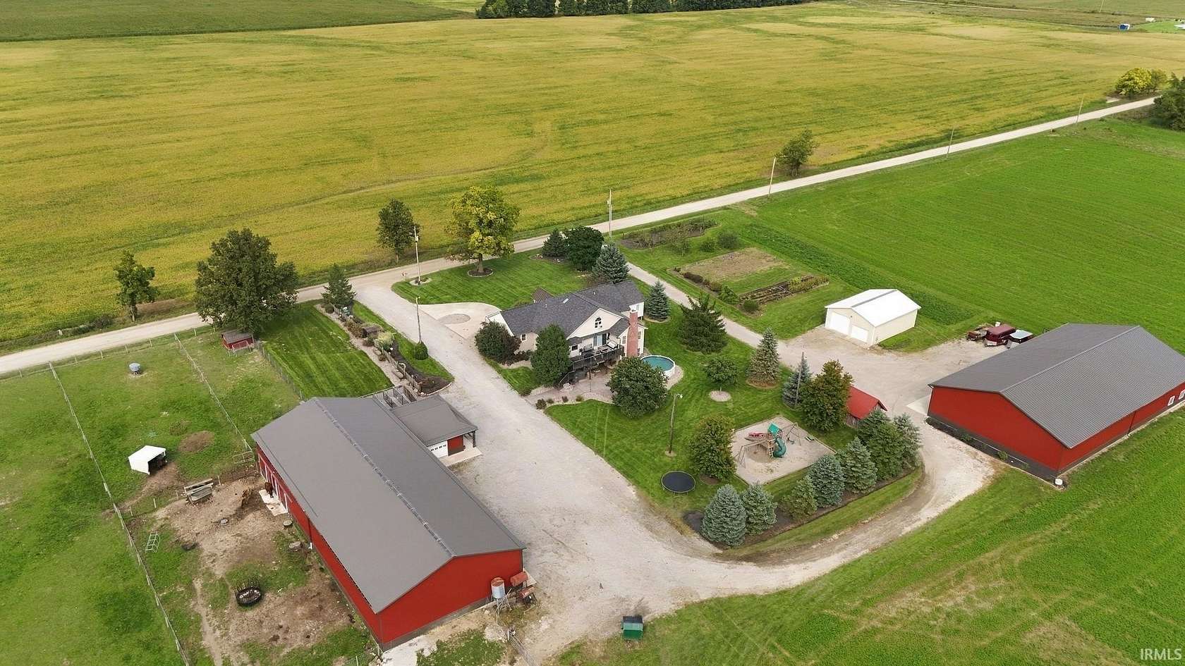 15 Acres of Land with Home for Sale in St. Joe, Indiana