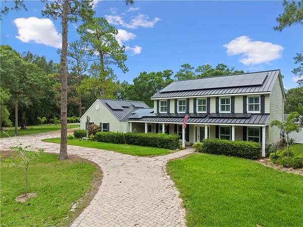 5.59 Acres of Land with Home for Sale in Vero Beach, Florida