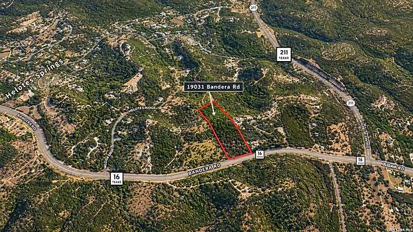 15.3 Acres of Recreational Land with Home for Sale in Helotes, Texas