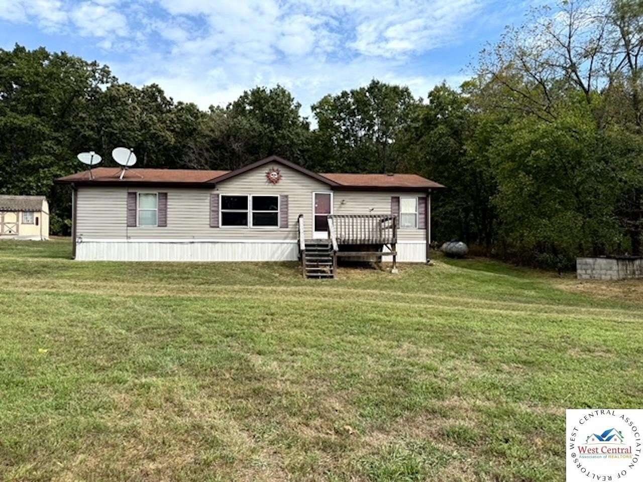 18.4 Acres of Recreational Land with Home for Sale in Edwards, Missouri