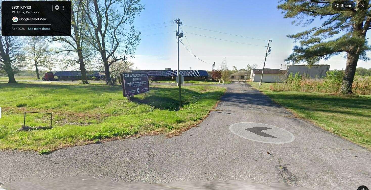 9.34 Acres of Improved Commercial Land for Sale in Wickliffe, Kentucky