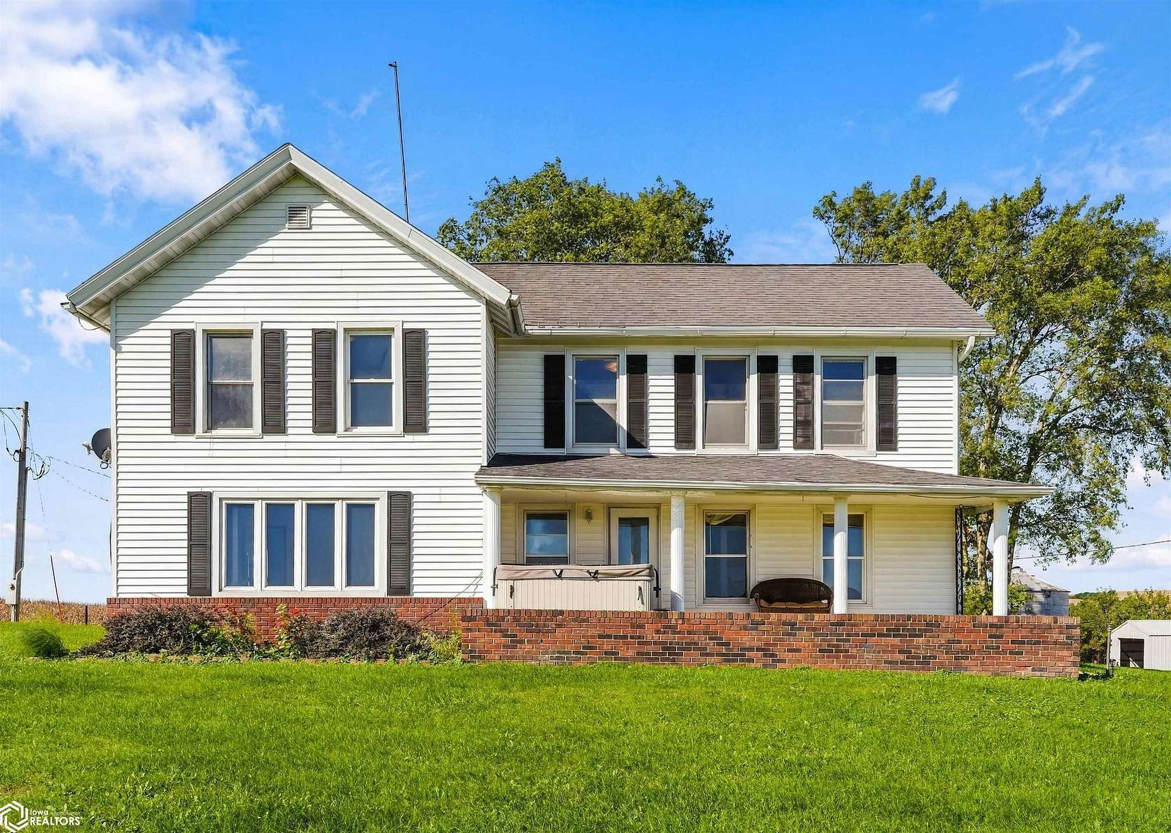 4.54 Acres of Land with Home for Sale in Montour, Iowa