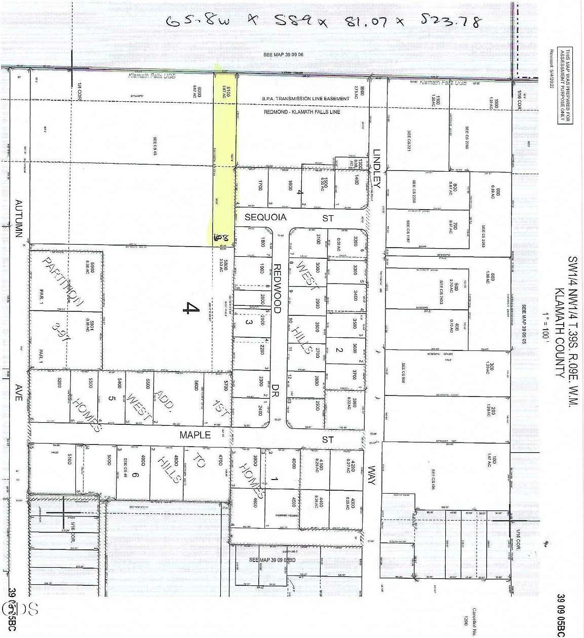0.27 Acres of Residential Land for Sale in Chiloquin, Oregon