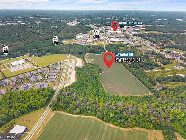 44 Acres of Land for Sale in Statesboro, Georgia