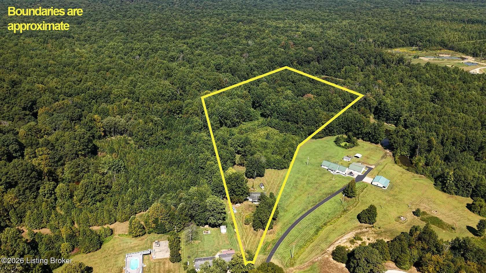 10 Acres of Land with Home for Sale in Lebanon Junction, Kentucky