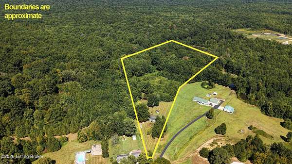 10 Acres of Land with Home for Sale in Lebanon Junction, Kentucky