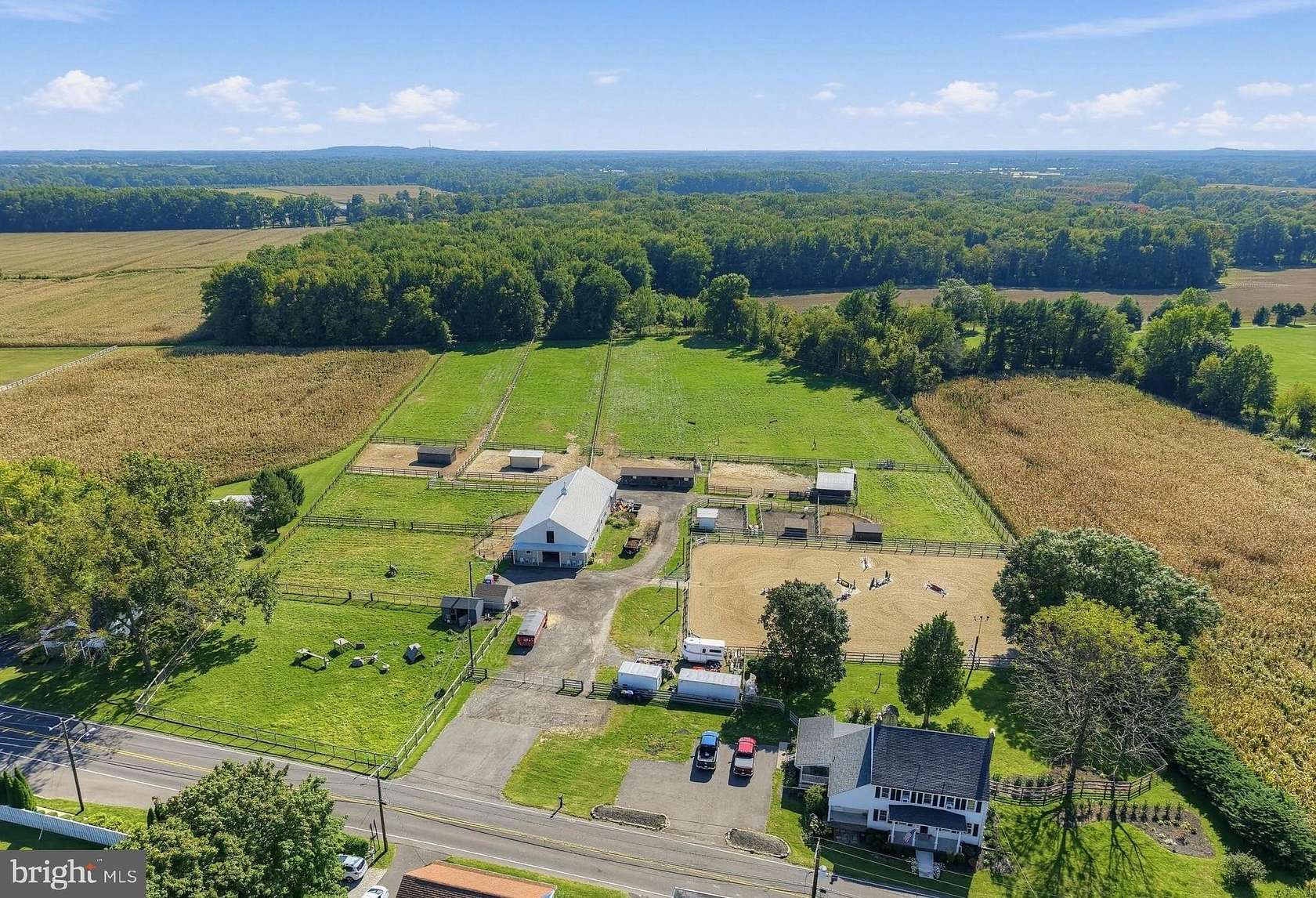 7.7 Acres of Land with Home for Sale in Columbus, New Jersey