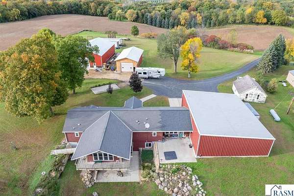 6 Acres of Land with Home for Sale in Mankato, Minnesota