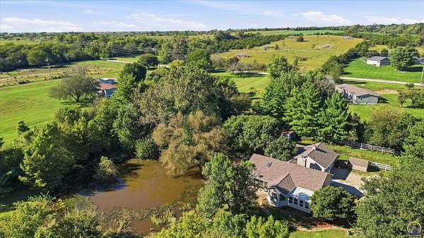 2.7 Acres of Land with Home for Sale in Topeka, Kansas