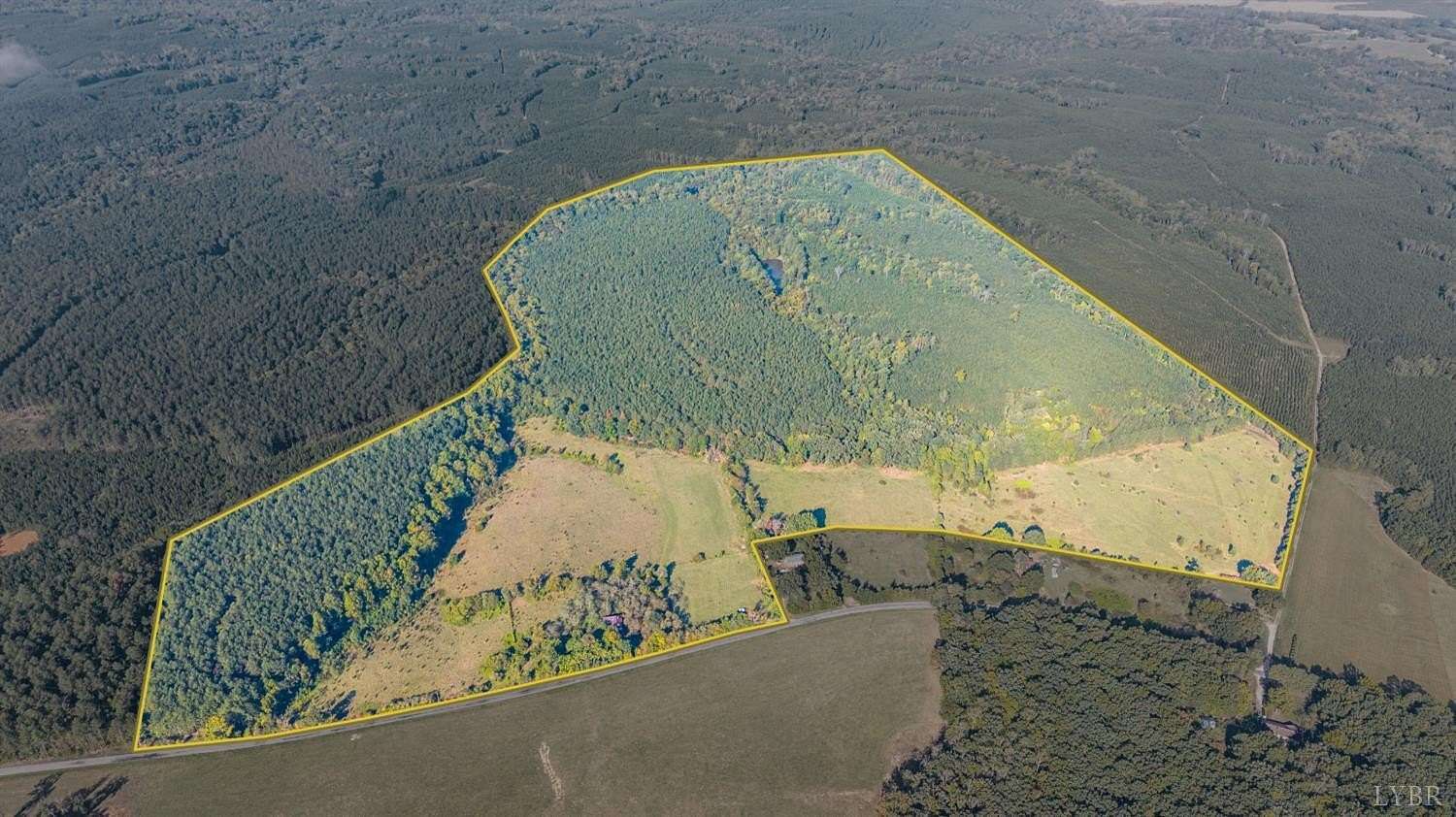 162 Acres of Land for Sale in Brookneal, Virginia