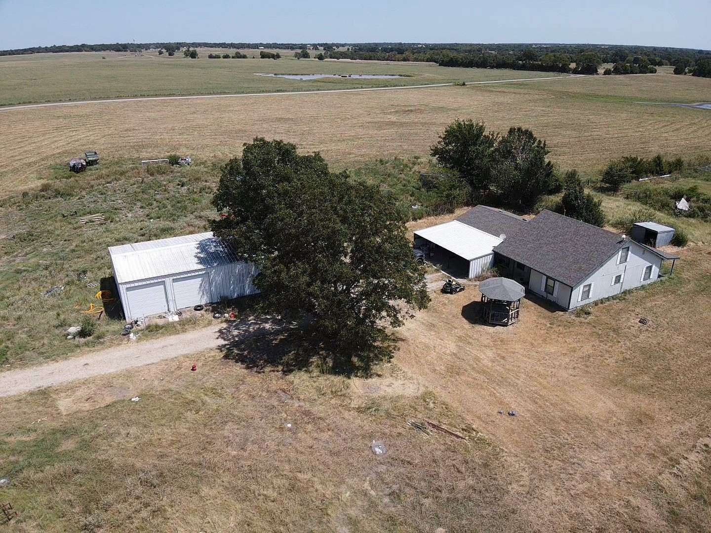 2.5 Acres of Land with Home for Sale in Sumner, Texas