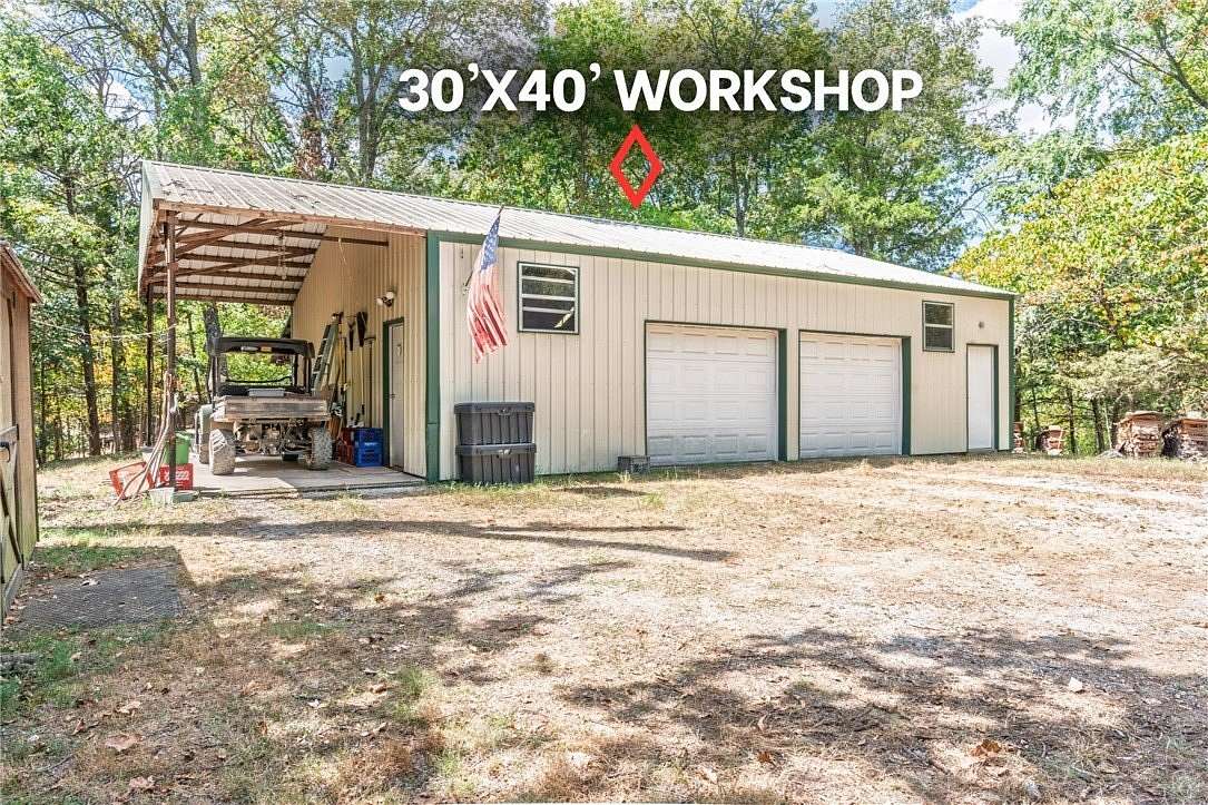5.15 Acres of Land with Home for Sale in Eureka Springs, Arkansas