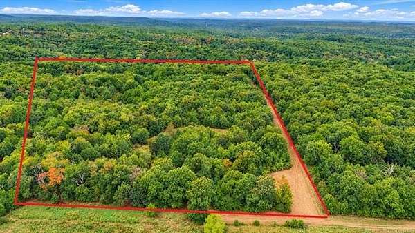 19.2 Acres of Land for Sale in Locust Grove, Oklahoma