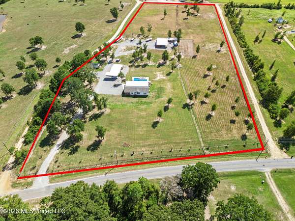 10 Acres of Land with Home for Sale in Perkinston, Mississippi