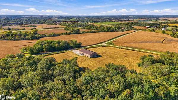 21 Acres of Land with Home for Sale in Lockridge, Iowa