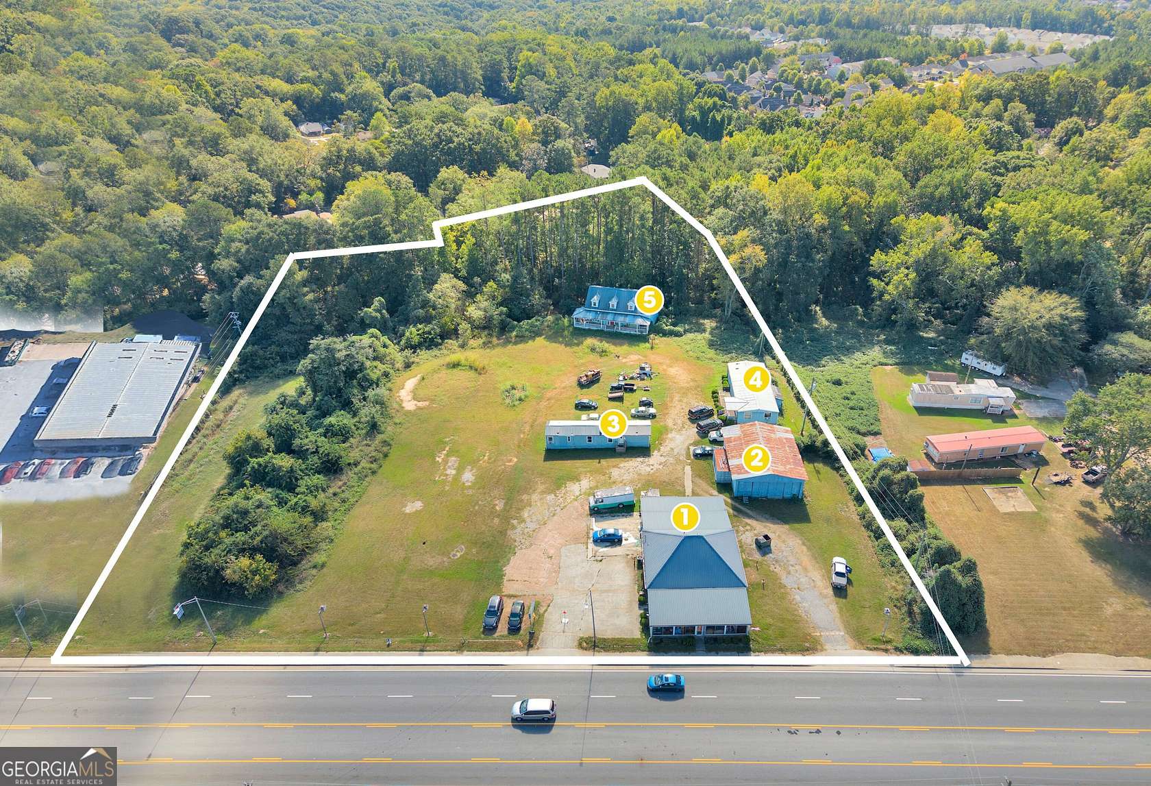 3.57 Acres of Improved Commercial Land for Sale in Covington, Georgia