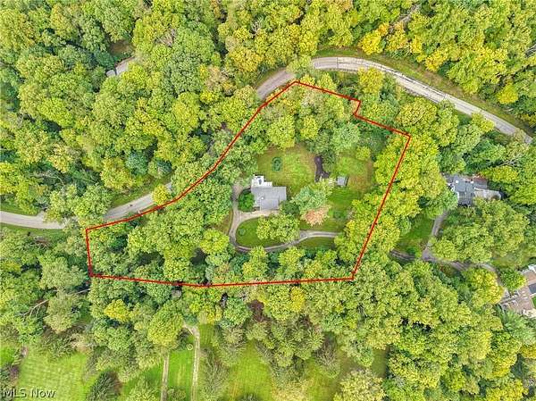 2.8 Acres of Land with Home for Sale in Gates Mills, Ohio