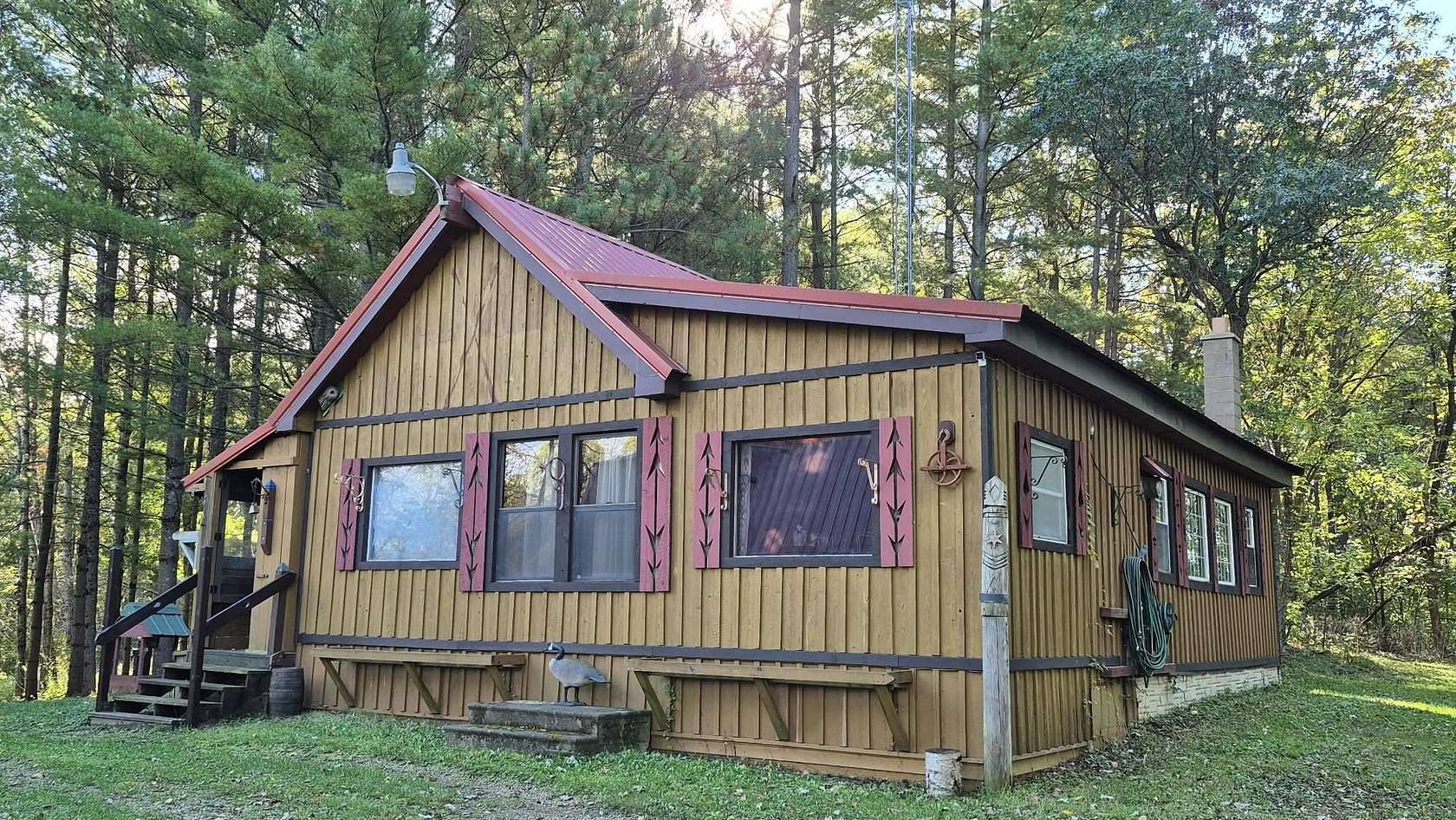 6 Acres of Land with Home for Sale in Ferryville, Wisconsin