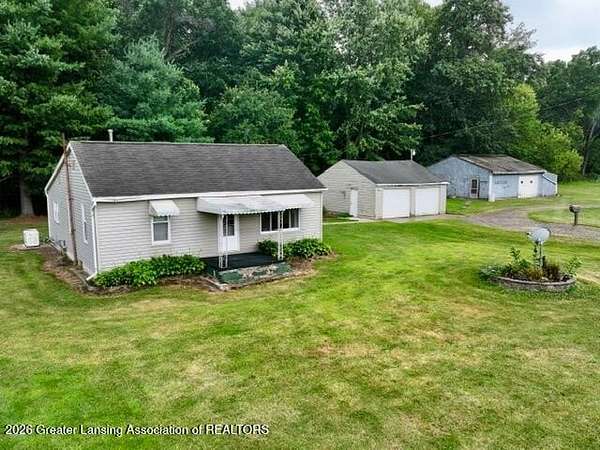 1.88 Acres of Land with Home for Sale in Eaton Rapids, Michigan