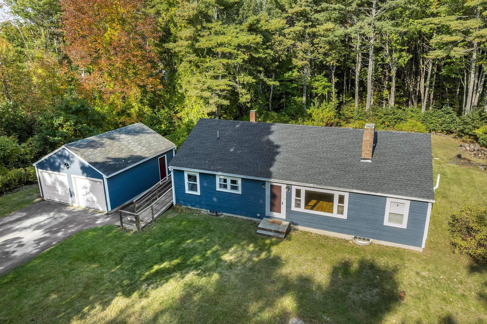 1.5 Acres of Land with Home for Sale in Nobleboro, Maine