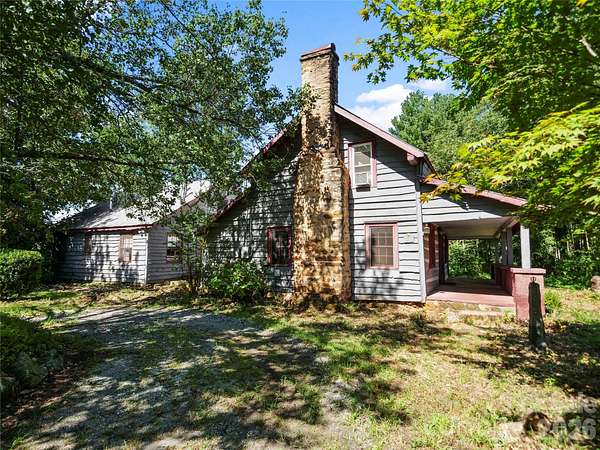 13 Acres of Land with Home for Sale in Mill Spring, North Carolina