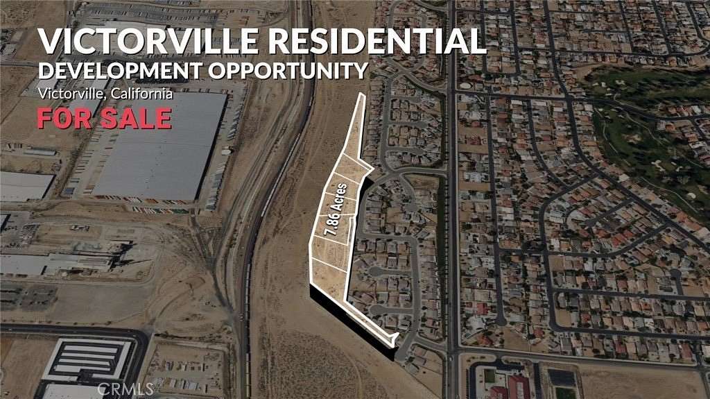 7.86 Acres of Residential Land for Sale in Victorville, California