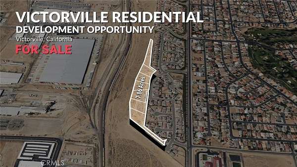 7.86 Acres of Residential Land for Sale in Victorville, California