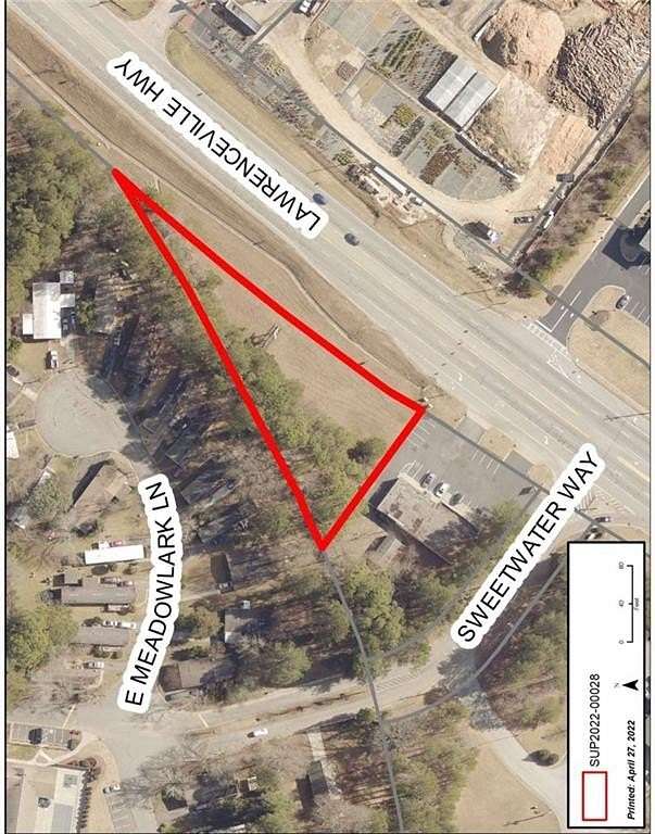 0.73 Acres of Commercial Land for Sale in Lawrenceville, Georgia