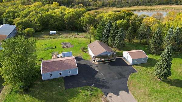 28.2 Acres of Recreational Land with Home for Sale in Clearwater, Minnesota
